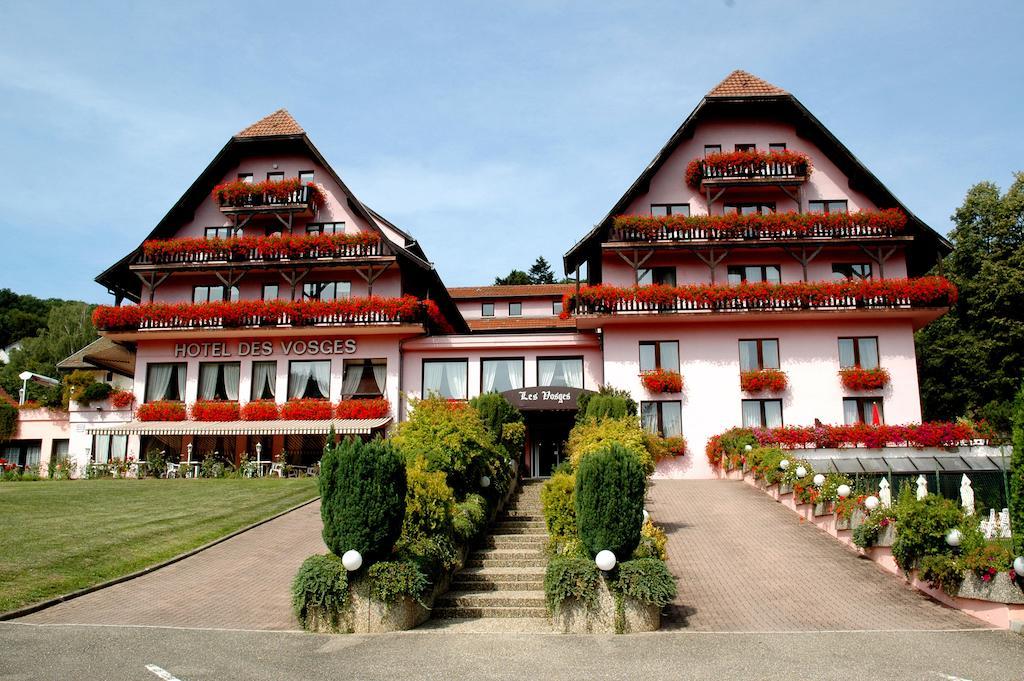 Hotel Restaurant Des Vosges Klingenthal Exterior foto